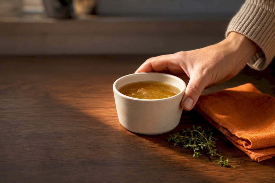 One 240ml Cup: Ossa Organic Bone Broth for Health Conscious Fasters
