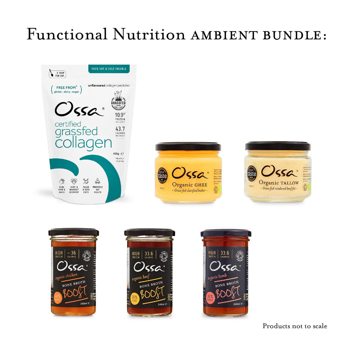 Ossa 'Functional Nutrition' Ambient Bundle Ossa Organic