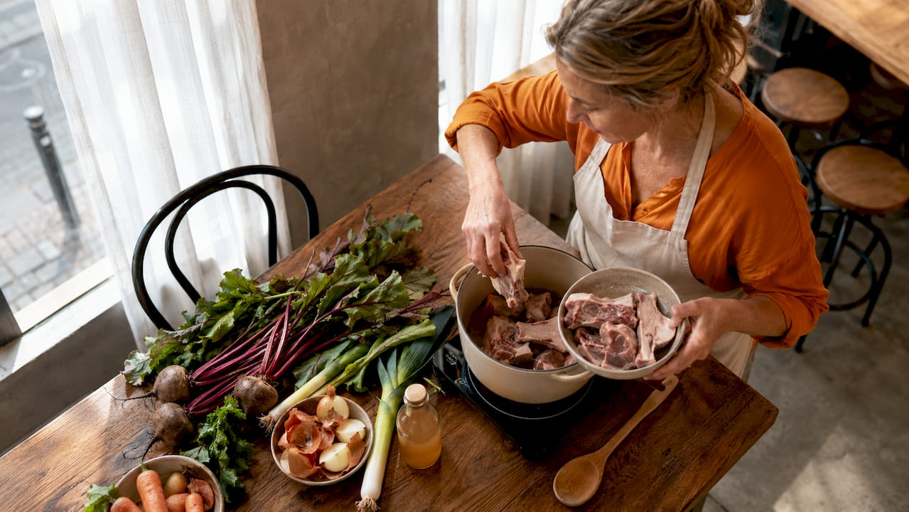 The role of amino acids in bone broth for gut health