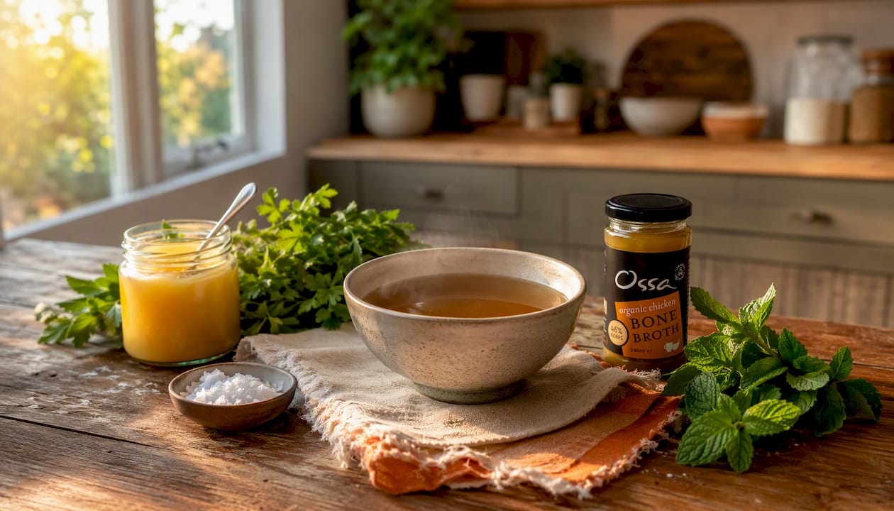How much bone broth should I drink a day?