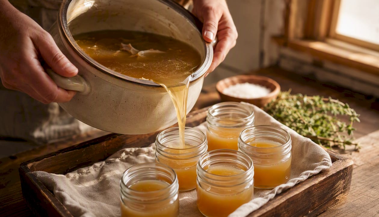 Bone broth storage: safe fridge, freezer and thawing rules