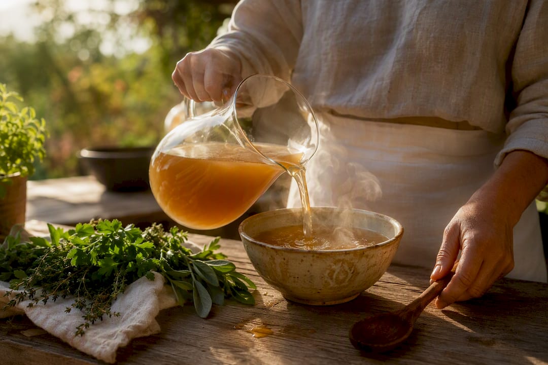 Bone broth for gastritis: what actually helps and what to avoid