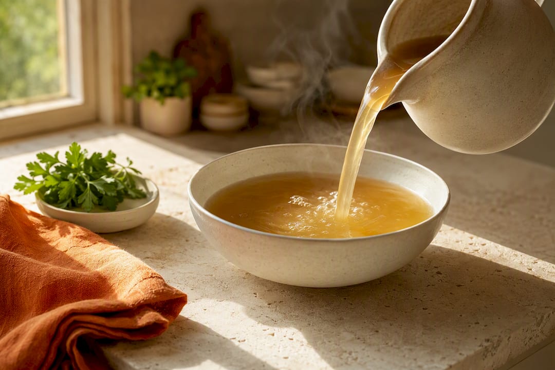 Ease Constipation With Bone Broth, Start With 0.5–1 Cup Daily