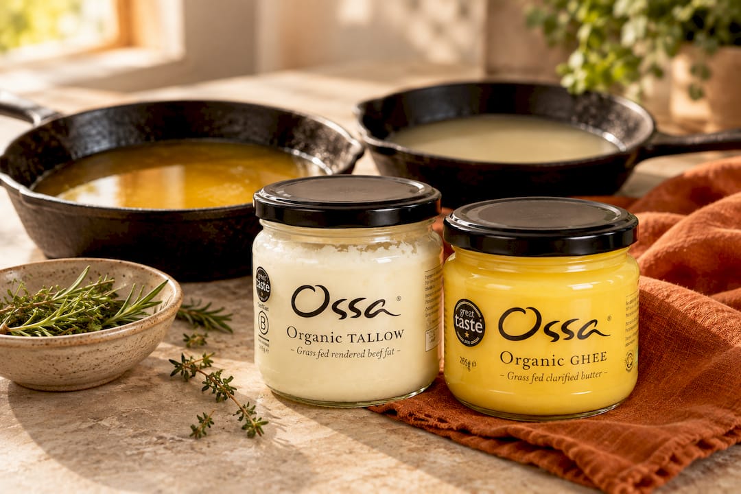 Tallow vs Ghee in the UK: Heat, Flavor and the 10% Fat Limit