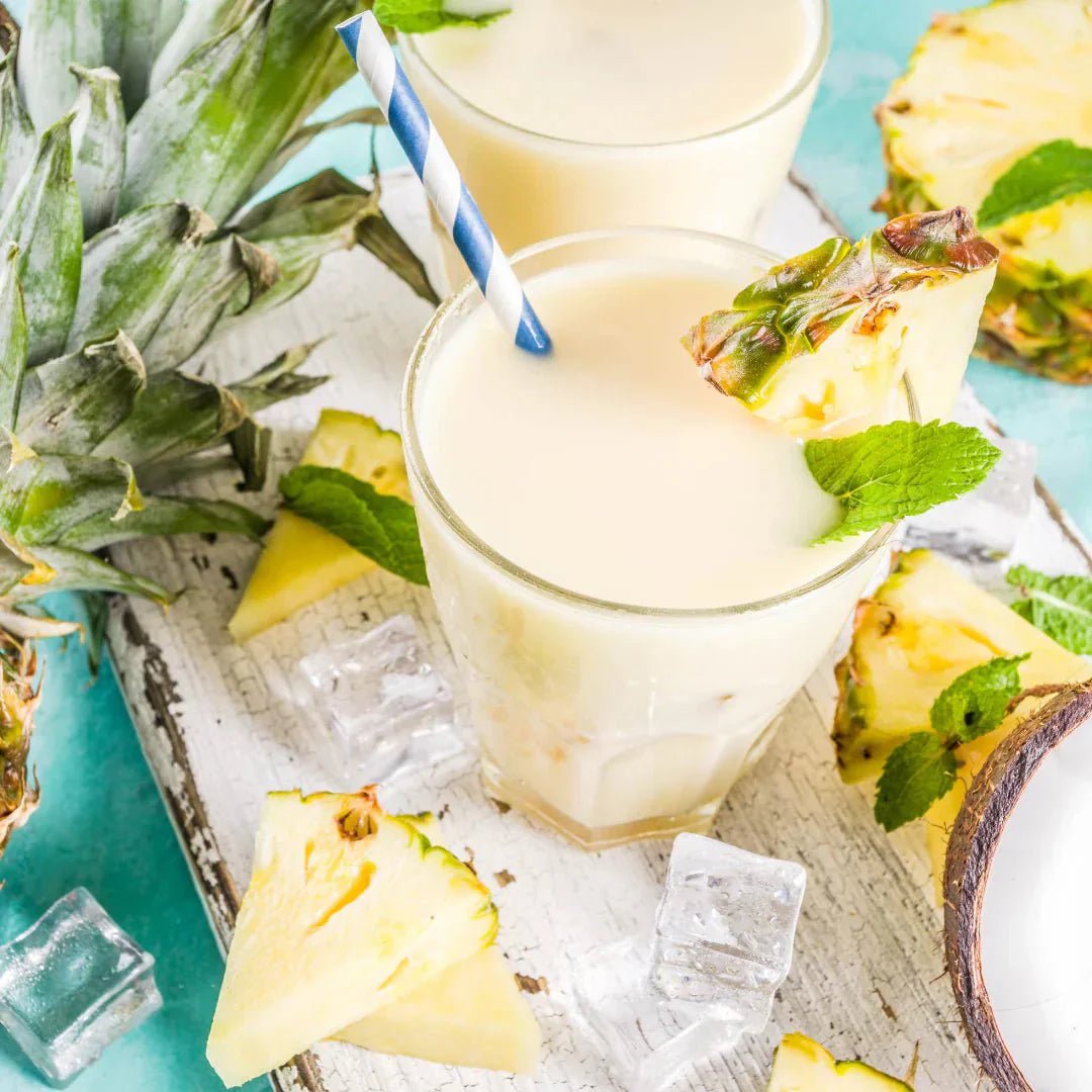 Cool Down with Our Refreshing Piña Colada Ice Cream!