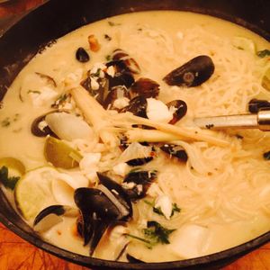 An Ossa recipe - Thai Coconut Fish Stew