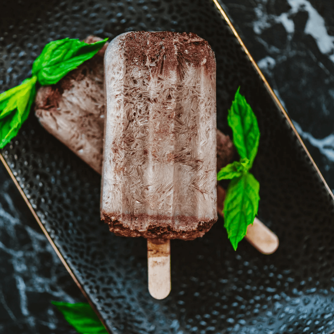 High-Protein Collagen Kiwi Popsicles
