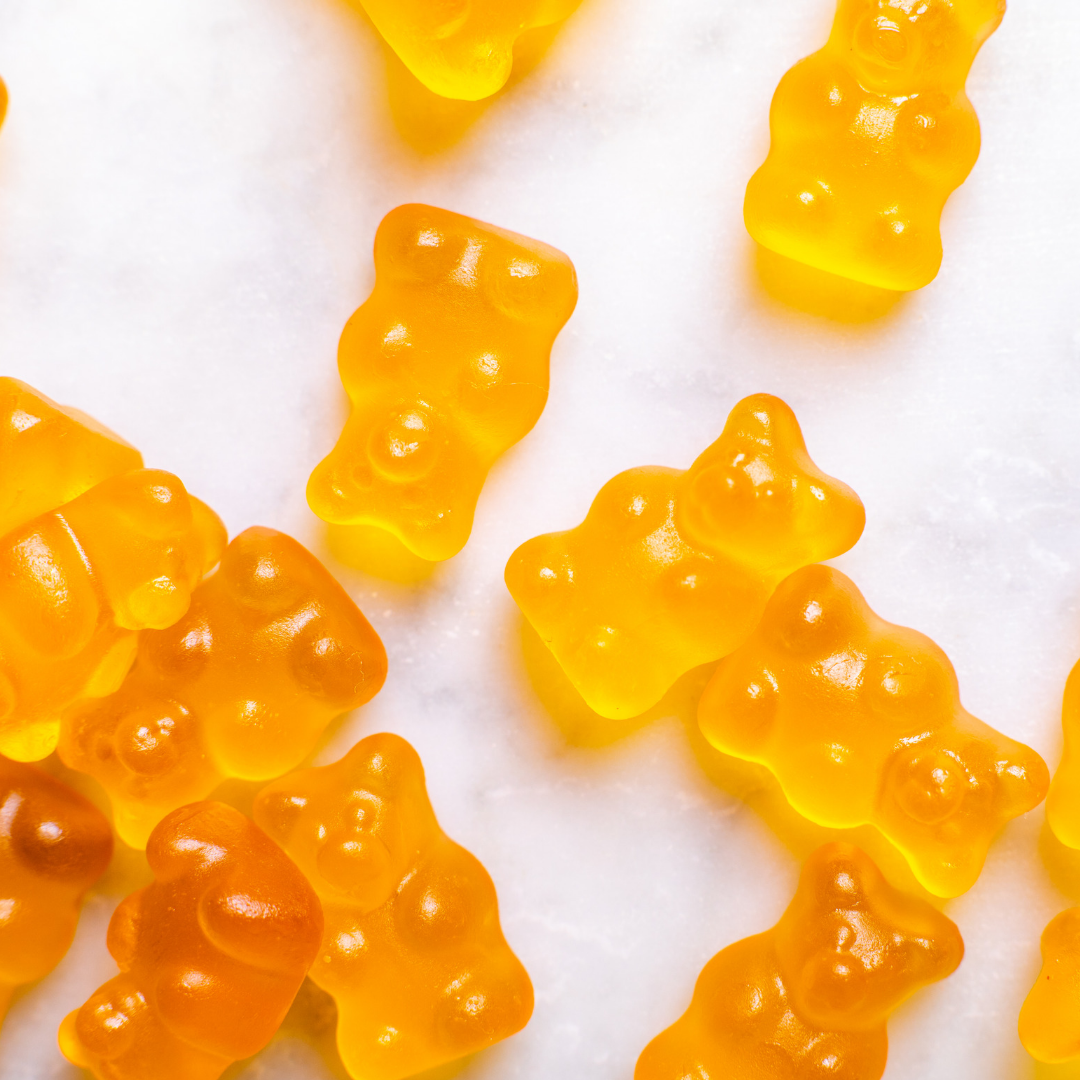 Orange Juice Gelatine Bites