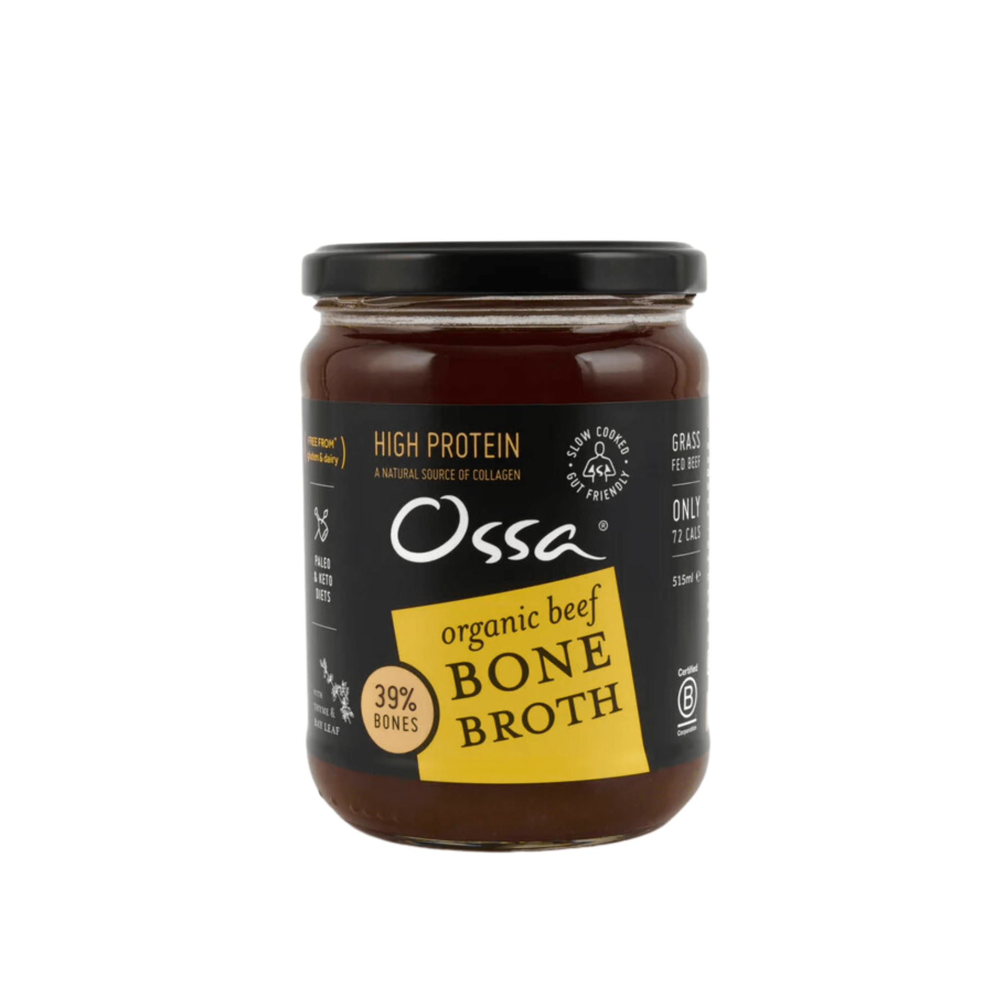 Organic Beef Bone Broth Ambient 515ml