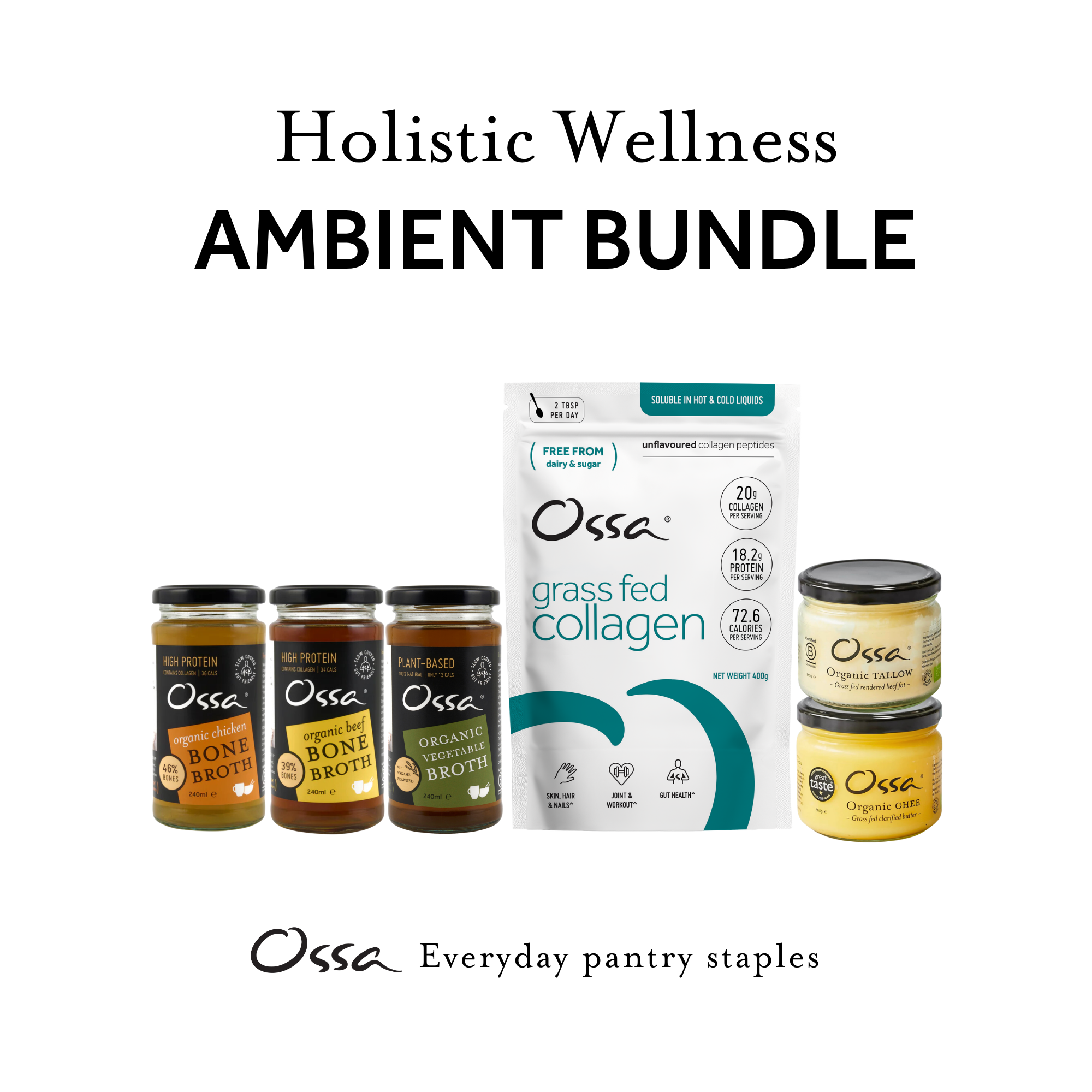 Ossa 'Functional Nutrition' Ambient Bundle