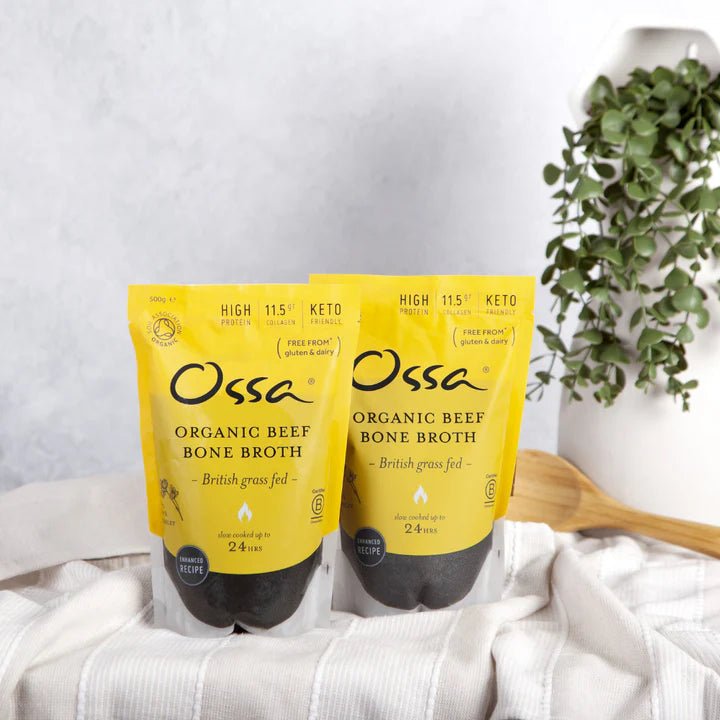 Organic Grass Fed Beef Bone Broth 500ml