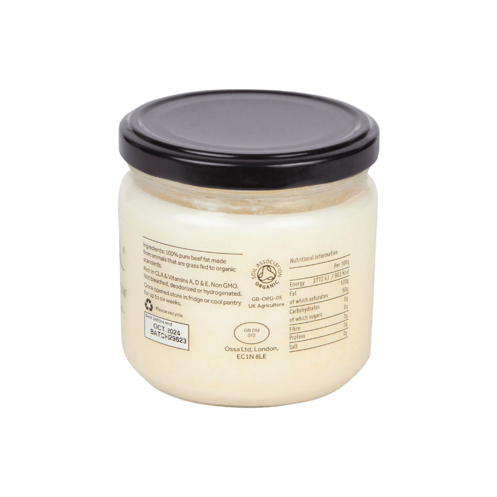 Organic Tallow - Grass Fed Beef Fat