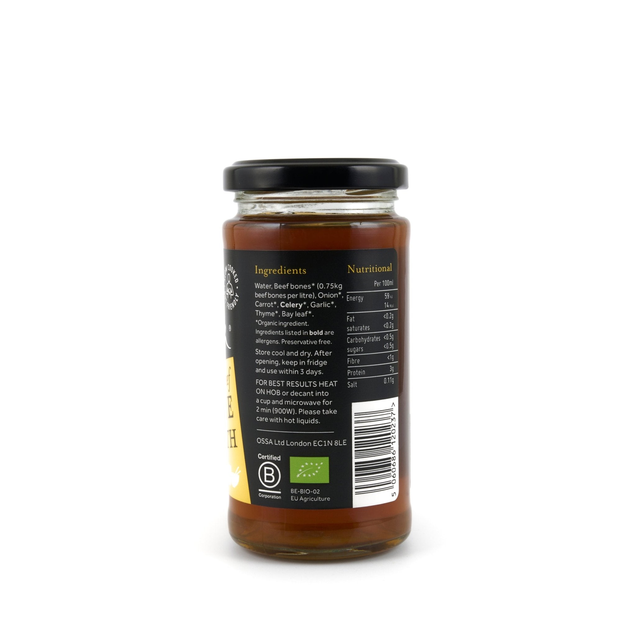 Organic Beef Bone Broth Ambient 240ml