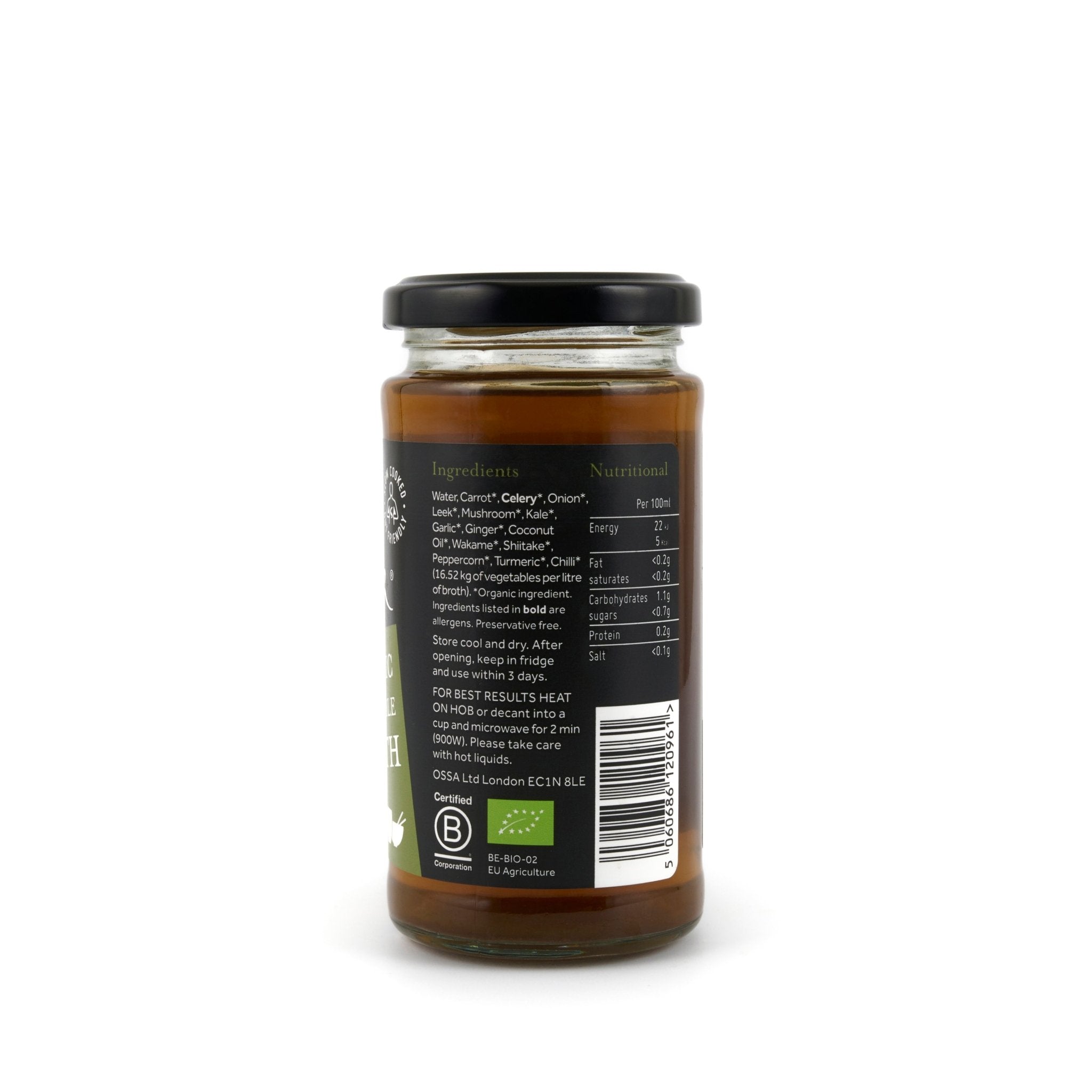 Organic Vegetable Broth Ambient 240ml