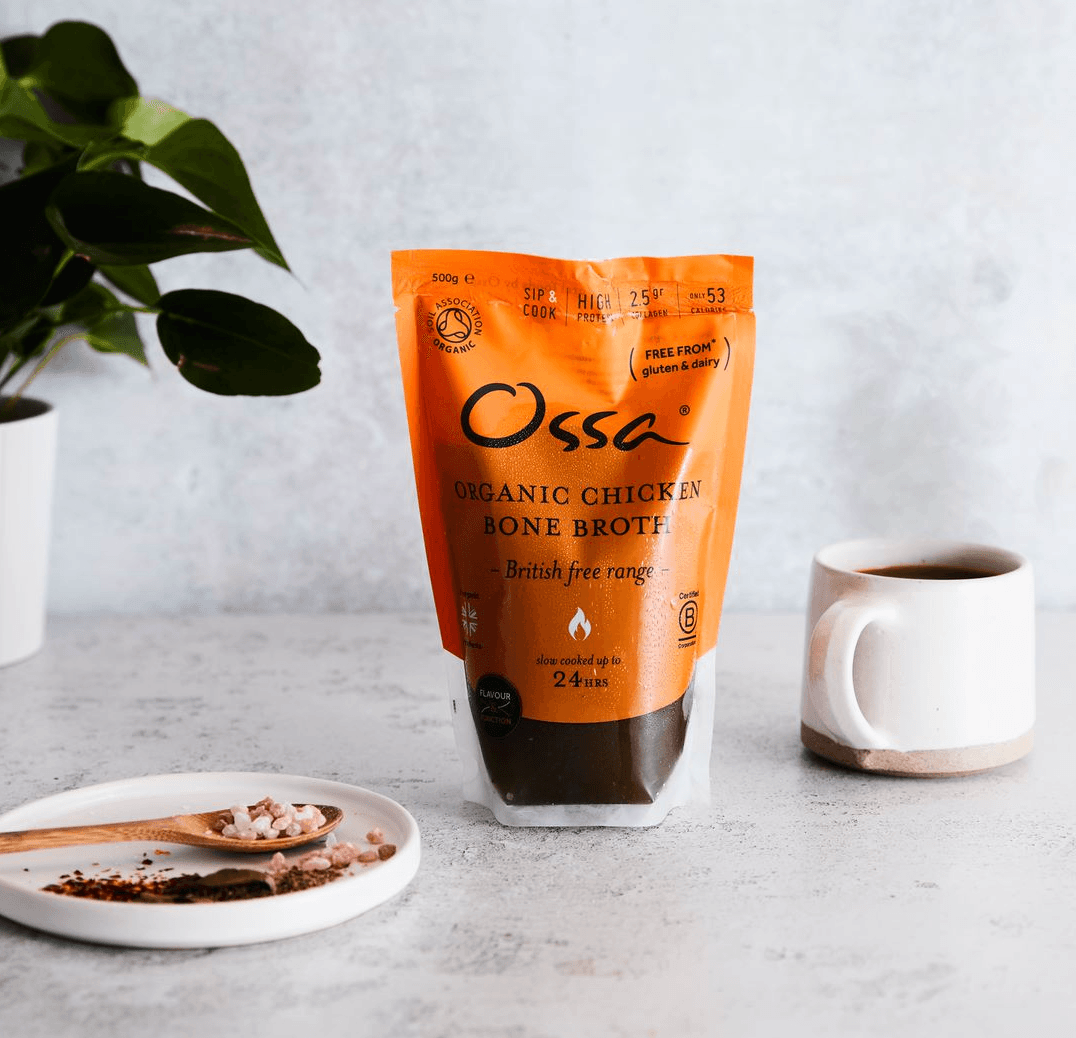 6 x Organic Free Range Chicken Bone Broth - Ossa Organic