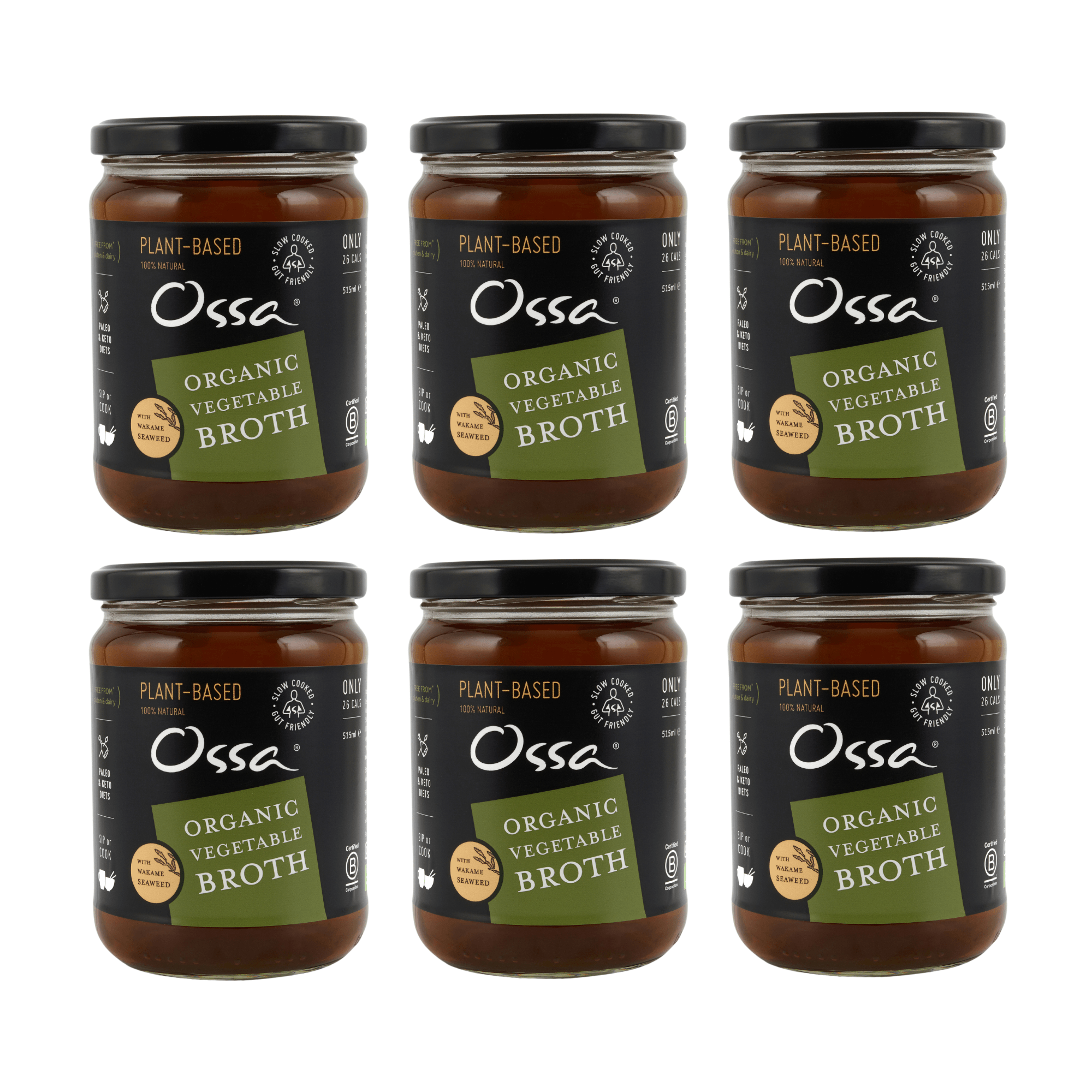 Organic Vegetable Broth Ambient 515ml