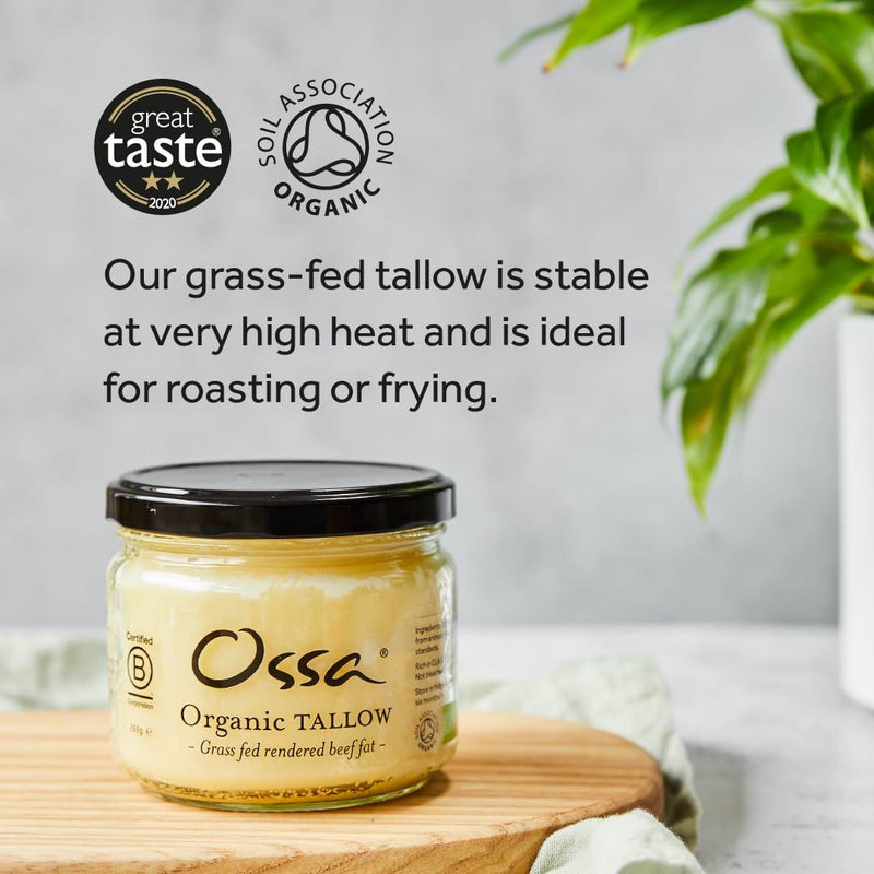 1 x Organic Tallow - Grass Fed Beef Fat