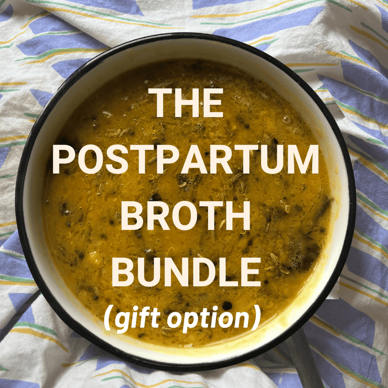 Ossa X The Food Doula Postpartum Broth Bundle GIFT