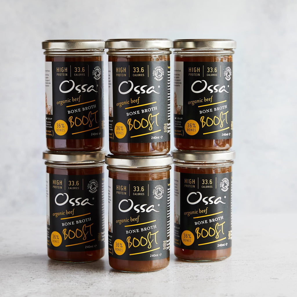 6 x Organic Beef Bone Broth Boost
