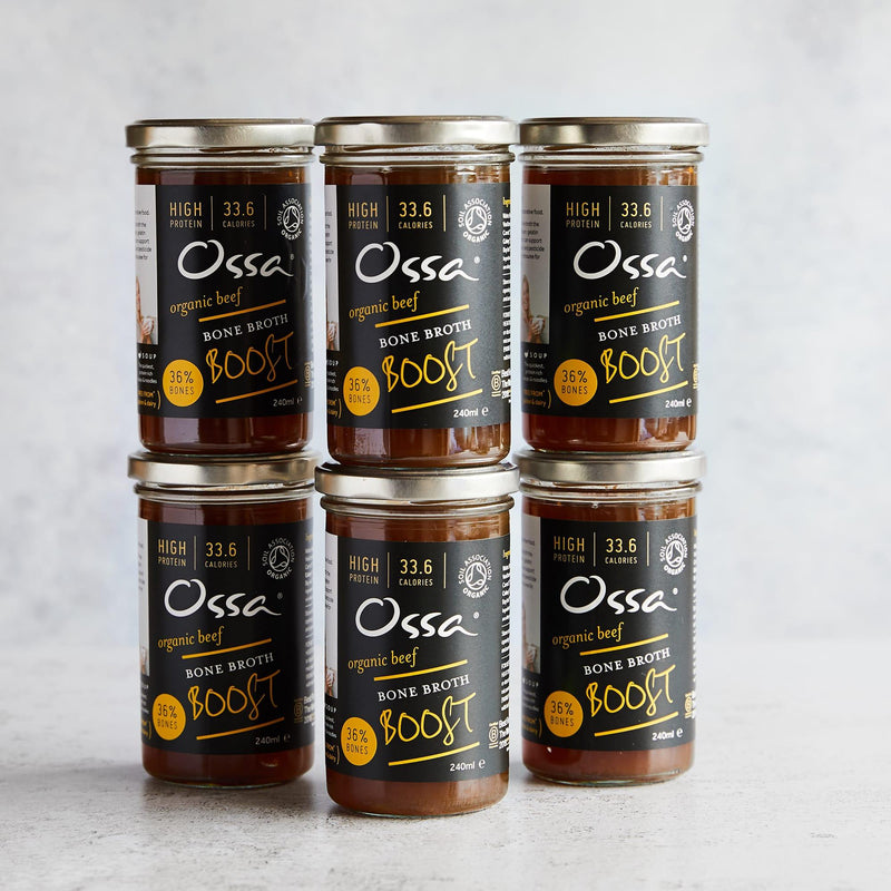 6 x Organic Beef Bone Broth Boost