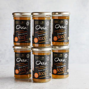 6 x Organic Chicken Bone Broth Boost