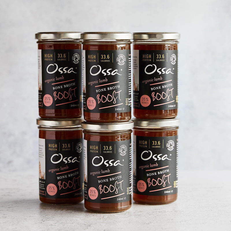 6 x Organic Lamb Bone Broth Boost