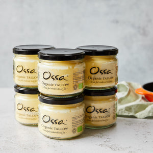 6 x Organic Tallow - Grass Fed Beef Fat