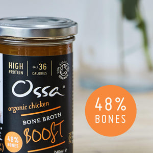 6 x Organic Chicken Bone Broth Boost - Ossa Organic
