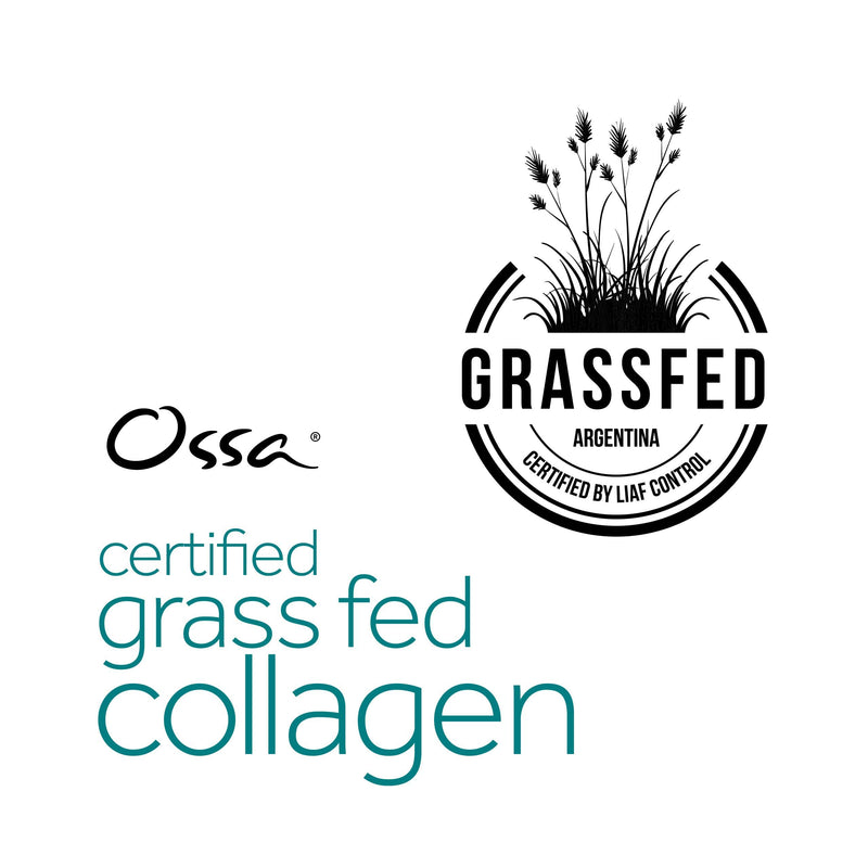 1 x Ossa Certified Grass Fed Collagen Peptides 1 x Ossa Pasture Raised Gelatin - Ossa Organic