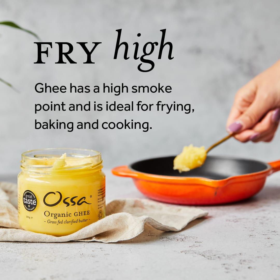 6 x Organic Ghee - Grass Fed Clarified Butter - Ossa Organic